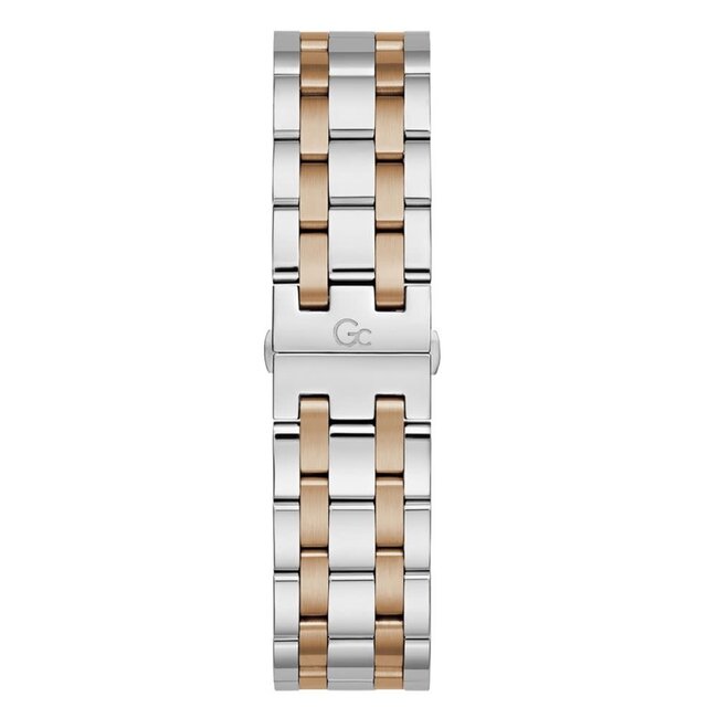 GC GC Horloge Z14009G9MF Heren horloge bicolor met groene wijzerplaat