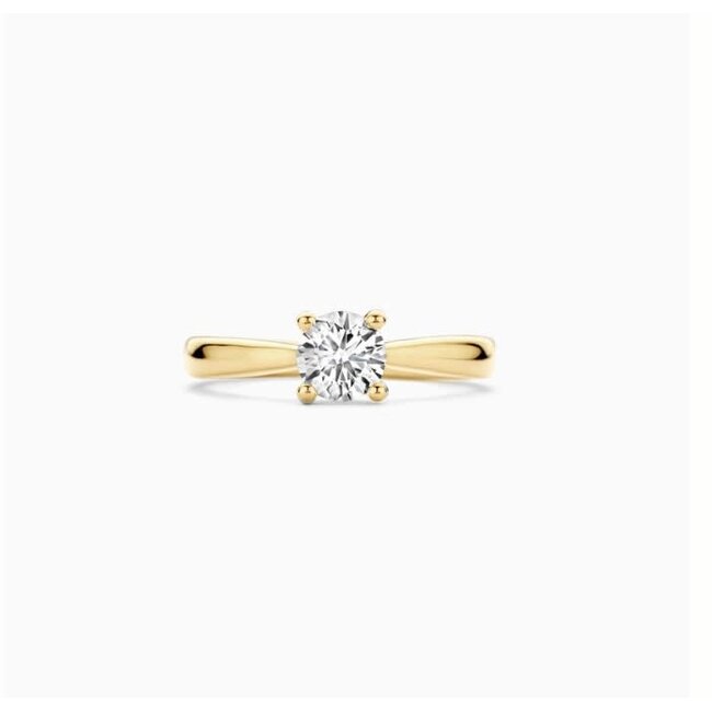 Blush Blush Ring LG1004Y/54 14k Geelgoud 0.75crt G SI Briljant Lab Grown Diamant Maat 54