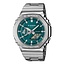 Casio G-Shock Casio G-Shock Horloge GM-2110D-3A1ER Digitaal Analoog Staal met Blauw Groene Wijzerplaat 200m Waterdicht 49mm