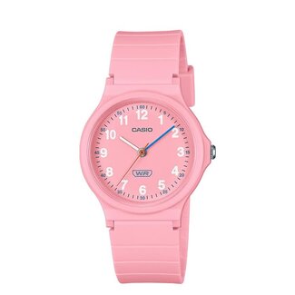 Casio G-Shock Casio Horloge LQ-24B-4BEF  Analoog Roze Band en Roze Wijzerplaat 36mm