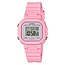 Casio Casio Horloge LA-20WH-4A1EF Digitaal Roze Band Vierkante Roze Wijzerplaat 35mm