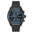 BOSS BOSS Horloge HB1514314 Grand Prix Staal met Zwarte Coating Quartz Chronograaf met Blauwe Wijzerplaat 44mm