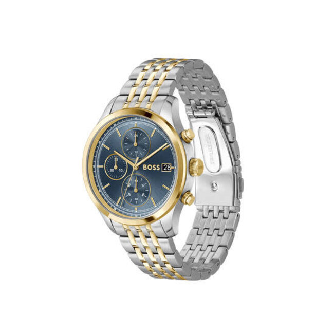 BOSS BOSS Horloge HB1514329 Stratus Staal Bi-color Quartz Chronograaf 41mm