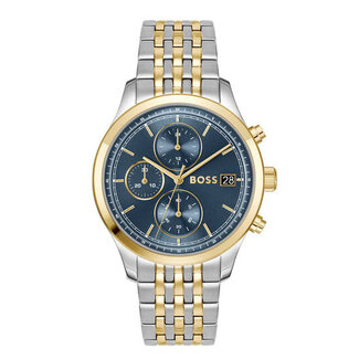 BOSS BOSS Horloge HB1514329 Stratus Staal Bi-color Quartz Chronograaf 41mm