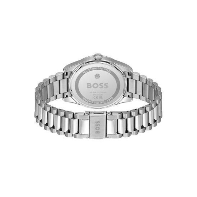 BOSS BOSS Horloge HB1514310 Cheswick Staal Quartz met Grijzen wijzerplaat 40mm