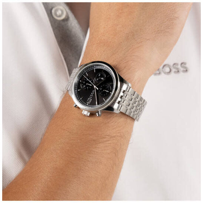 BOSS BOSS Horloge HB1514328 Stratus Staal Quartz Chronograaf 41mm