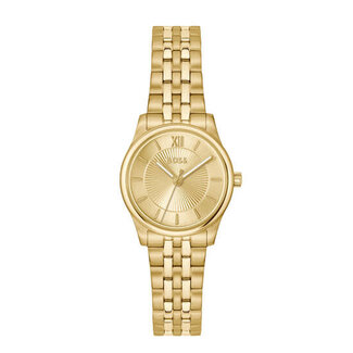 BOSS BOSS Horloge HB1502843 Graceful Mina Staal met Geelgouden Plating Quartz 25mm