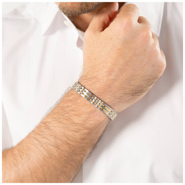 BOSS BOSS Armband HBJ1580813 Wesley Staal Bi-color 19cm