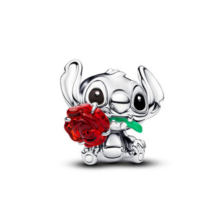 Pandora Pandora Bedel 794378C01 Disney Stitch Zilver met Roos