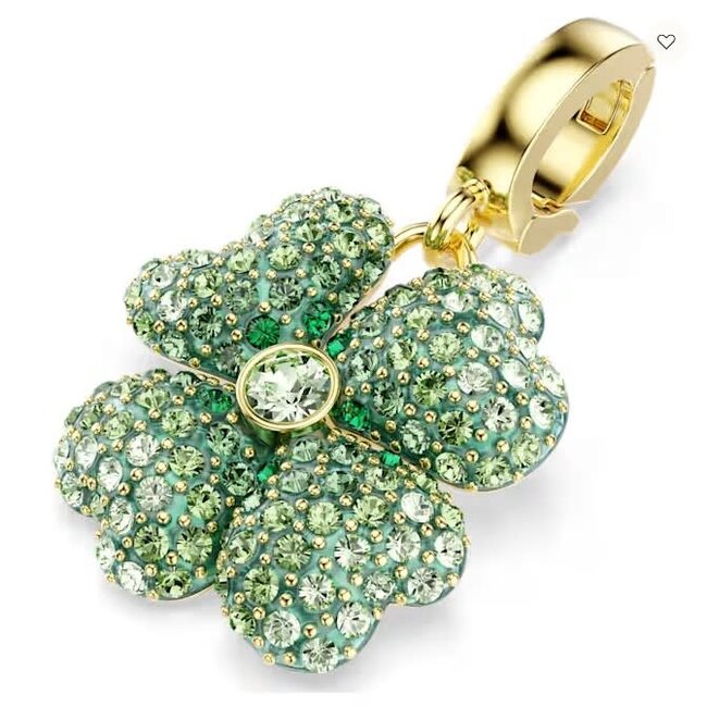 Swarovski Swarovski Bedel 5743130 Idyllia Klaver Vier Groen met Swarvski Kristallen