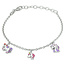 Blinckers Jewellery Huiscollectie BJ Armband 13.30339 Zilver met Eenhoorn 13+3cm