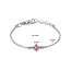 Blinckers Jewellery Huiscollectie BJ Armband 13.36384 Zilver met Klavertje 11+2cm