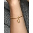 Pandora Pandora Bedel 762825C01 14k Geelgouden Plating Sneeuwbol