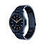 Tommy Hilfiger Tommy Hilfiger Horloge TH1710742 Bruce Staal met Blauwe Plating Quartz 43mm