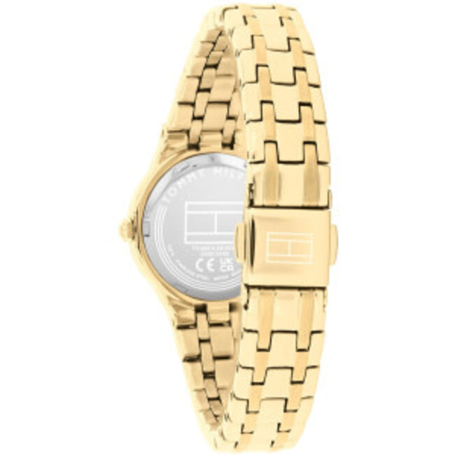 Tommy Hilfiger Tommy Hilfiger Horloge TH1782886 Mackenzie Staal Goudkleurige met Goudkleurige Wijzerplaat Quartz 25mm