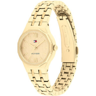 Tommy Hilfiger Tommy Hilfiger Horloge TH1782886 Mackenzie Staal Goudkleurige met Goudkleurige Wijzerplaat Quartz 25mm