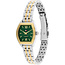 Tommy Hilfiger Tommy Hilfiger Horloge TH1782907 Norah Staal Bi Color met Groene Wijzerplaat Quartz 22mm