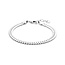 Blinckers Jewellery Huiscollectie BJ Armband 13.42347 Zilver Gourmette 5mm 17+3cm