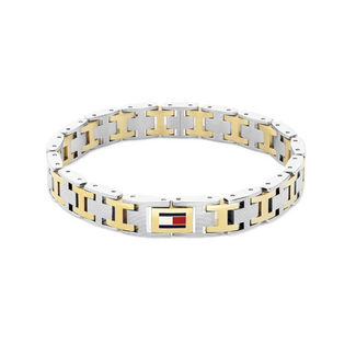 Tommy Hilfiger Tommy Hilfiger Armband TH2790683 H-Link Staal Bi Color 20cm