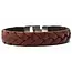 Josh Josh Armband  24353 Leer Bruin 21cm