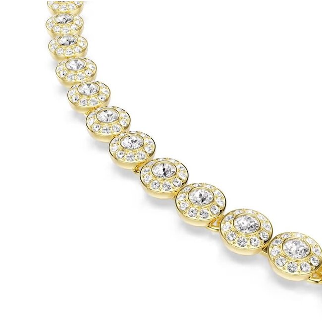 Swarovski Swarovski Collier 5751560 Una Goudkleurige Plating met Kristallen