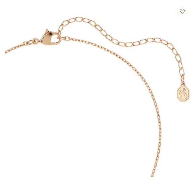 Swarovski Swarovski Collier 5738200 Dextera Rose en Zilverkleurige Plating met Kristallen