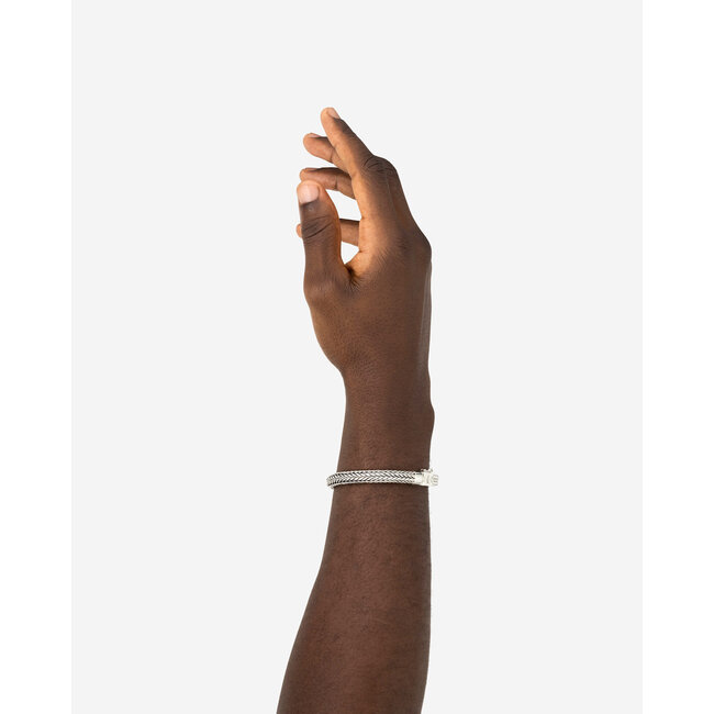 Buddha to Buddha Buddha to Buddha Armband 150F Ellen Zilver Maat F