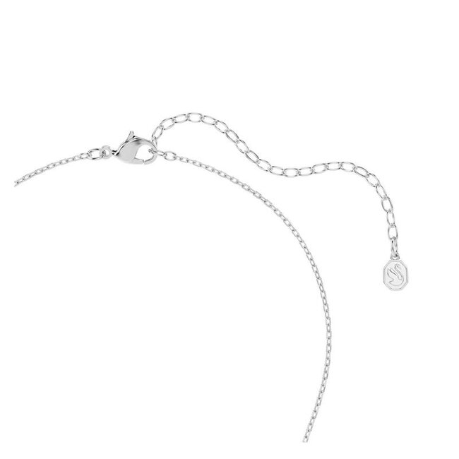 Swarovski Swarovski Collier 5736247 Symbolica Zilverkleurige Plating Bedels met Kristallen 38-45cm