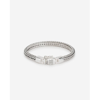 Buddha to Buddha Buddha to Buddha Armband J150 F  Ellen XS Zilver Maat F