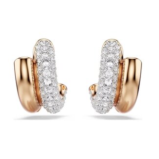 Swarovski Swarovski Oorbellen 5738198 Dextera Rosekleurige Plating met Kristallen