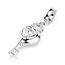 Swarovski Swarovski Hanger 5742957 Ydillia Zilverkleurige Plating Hart met Sleutel