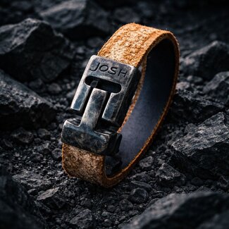 Josh Josh Armband  24750 Leer Beige 15cm