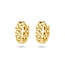 Blinckers Jewellery Huiscollectie BJ Oorbellen 40.27392 14k Geelgouden Klapoorringen Schakelmotief 13mm