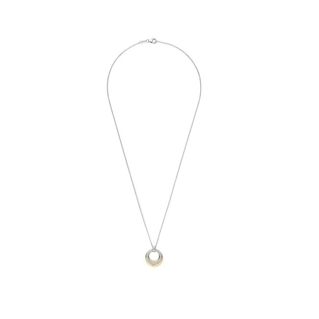 Ti Sento Milano Ti Sento Collier 34119ZY/42 Zilver Bi-color met Zirkonia 38-48cm