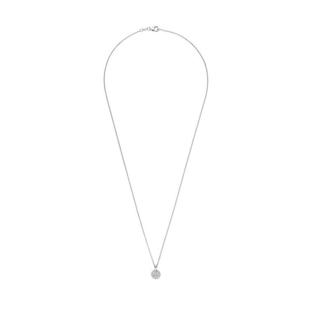 Ti Sento Milano Ti Sento Collier 34123ZI/42 Zilver met Zirkonia 38-48cm