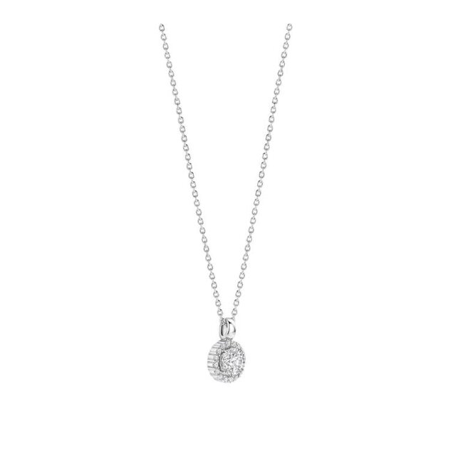 Ti Sento Milano Ti Sento Collier 34123ZI/42 Zilver met Zirkonia 38-48cm