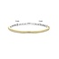 Ti Sento Milano Ti Sento Armband 2889ZY Bangle Zilver met Geelgouden Plating en Zirkonia 60mm
