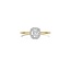 Ti Sento Milano Ti Sento Ring 12388ZY/54 Zilver met Geelgouden Plating en Zirkonia Maat 54