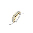 Ti Sento Milano Ti Sento Ring 12406ZY/56 Zilver met Geelgouden Plating Maat 56