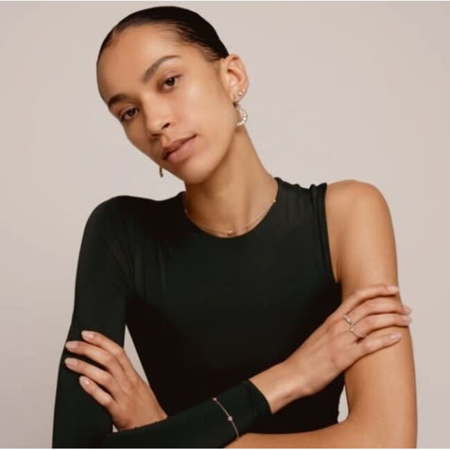 Ti Sento Milano Ti Sento ring 12305MW/54 Zilver 14k Geelgouden Plating  Zetting met Maansteen en Zirkonia