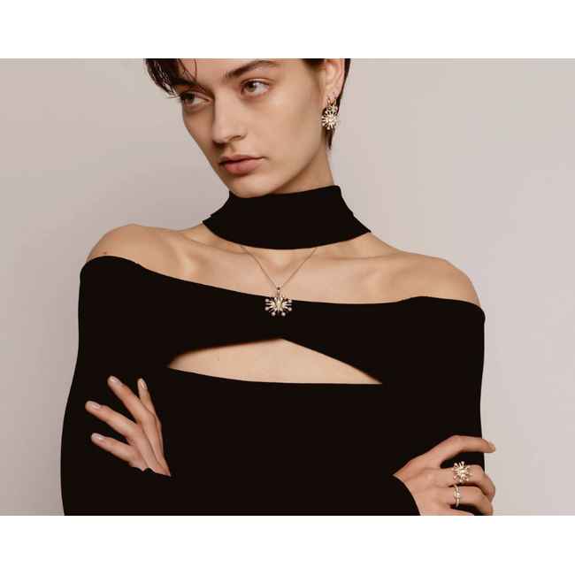 Ti Sento Milano Ti Sento Ring 12308YP/54 Zilver Bi-color met Parel en Zirkonia Maat 54