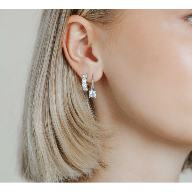 Ti Sento Milano Ti Sento Oorbellen 78023ZI Zilver met Zirkonia