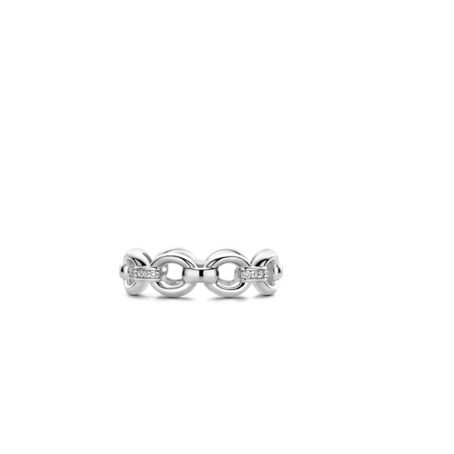 Ti Sento Milano Ti Sento Ring 12292ZI/56 Zilver schakel
