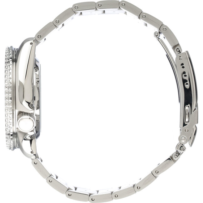 Seiko Seiko Horloge SRPD53K1 5 Sports Staal Automaat 100m Waterdicht met Blauw en Rood 42mm