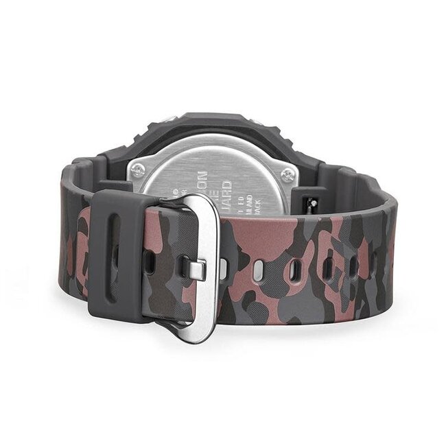 Casio G-Shock Casio G Shock Horloge GA-2100CM-8AER Analoog Digitaal Camouflage Grijs Bruin 44mm