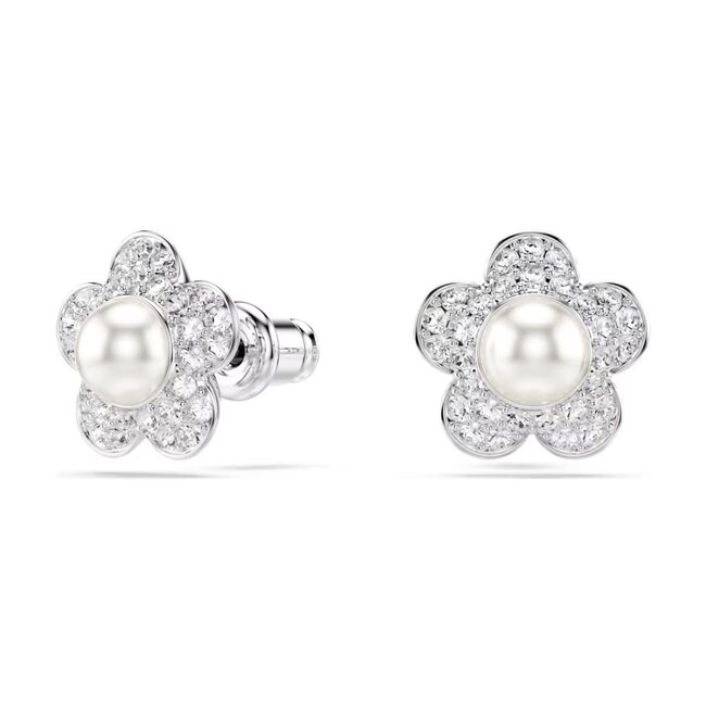 Swarovski Swarovski Oorbellen 5756098 Ariana Grande Zilverkleurig met Parel