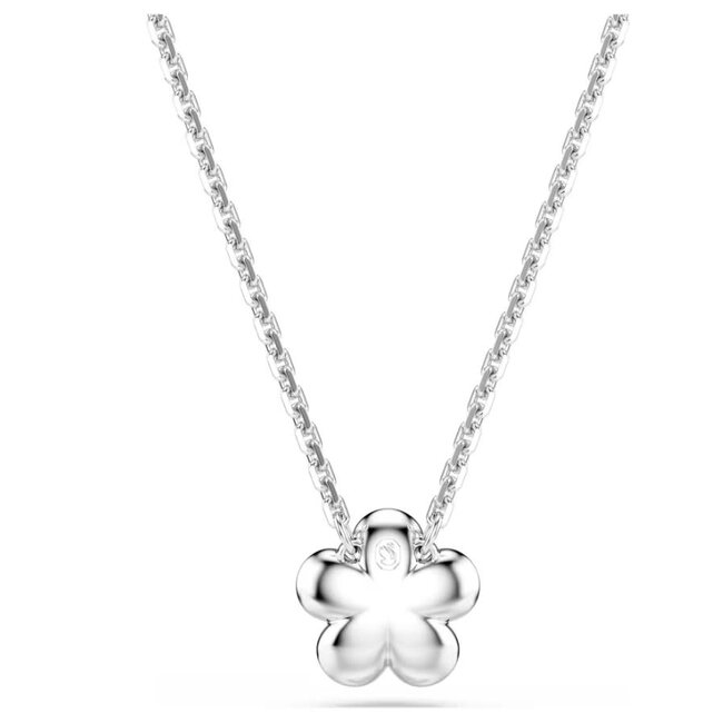 Swarovski Swarovski Collier 5755817 Ariana Grande Zilverkleurig Bloem met Parel