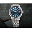 Seiko Seiko Horloge SRPH87K1 Staal Automaat 100m Waterdicht en Blauwe Wijzerplaat 41mm