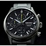 Seiko Seiko Horloge SSB419P1 Staal Quartz Chronograaf Saffierglas 100m Waterdicht met Zwarte Wijzerplaat 43mm