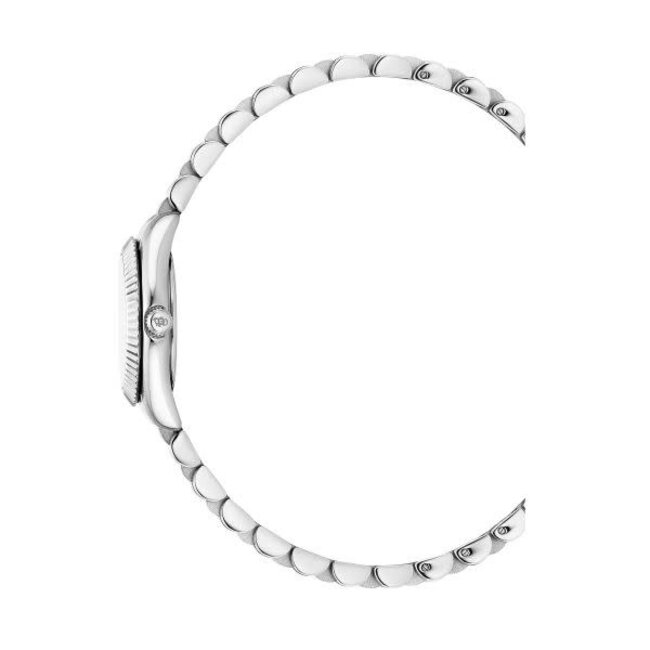 Jacques du Manoir Jacques Du Manoir Horloge JWL05101 Staal met Zwarte Wijzerplaat Quartz 22mm